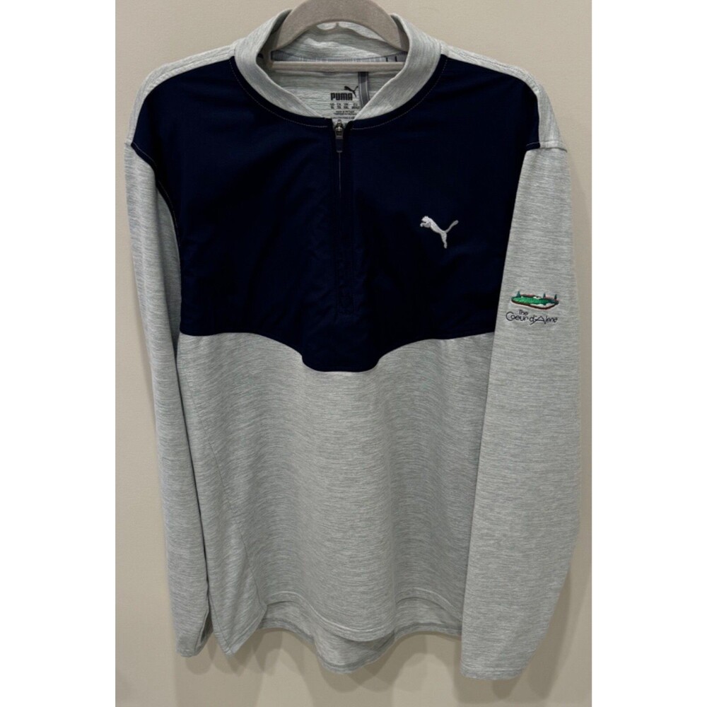 The Coeur d’Alene Golf Resort Idaho - Puma 1/4 Zip Pullover - Men’s Size XL